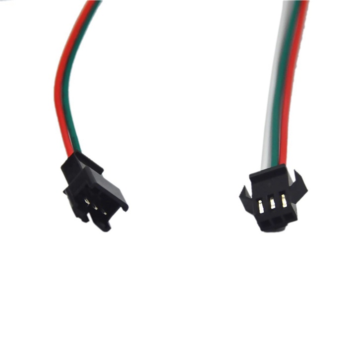 Set 10 dây cáp kết nối 3 pin JST SM cho đèn LED WS2812B WS2811 WS2812 Pixel chất lượng cao