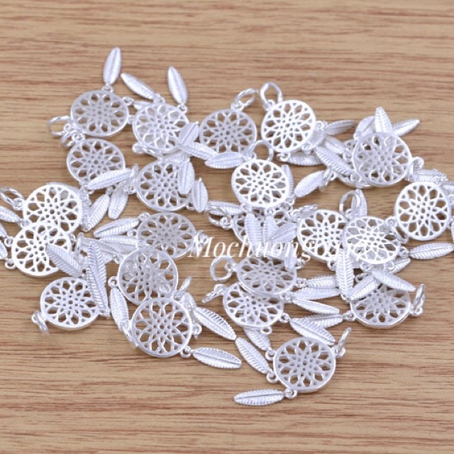 GIÁ BUÔN  Charm bạc dreamcatcher cực xinh - Hàng bạc loại 1 siêu đẹp PH012