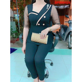 Đồ bộ thun cát hàn cổ lạ