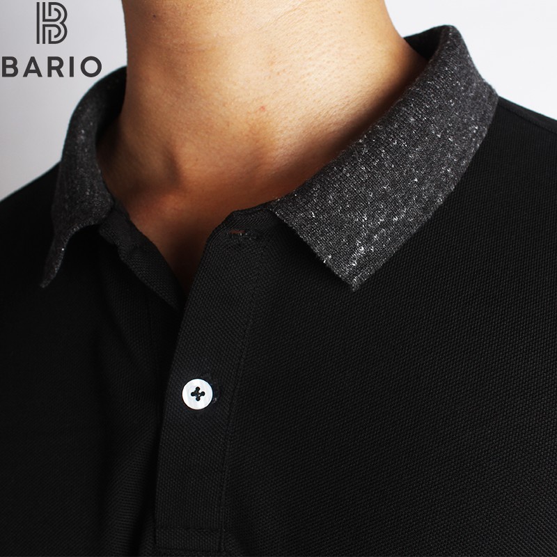 [XẢ KHO 3 NGÀY] Áo Thun Nam Áo Phông Nam Cổ Bẻ Cộc Tay Phối Màu Mềm Mịn Mát + Tặng Đôi Tất Lười Nam 10k | BigBuy360 - bigbuy360.vn