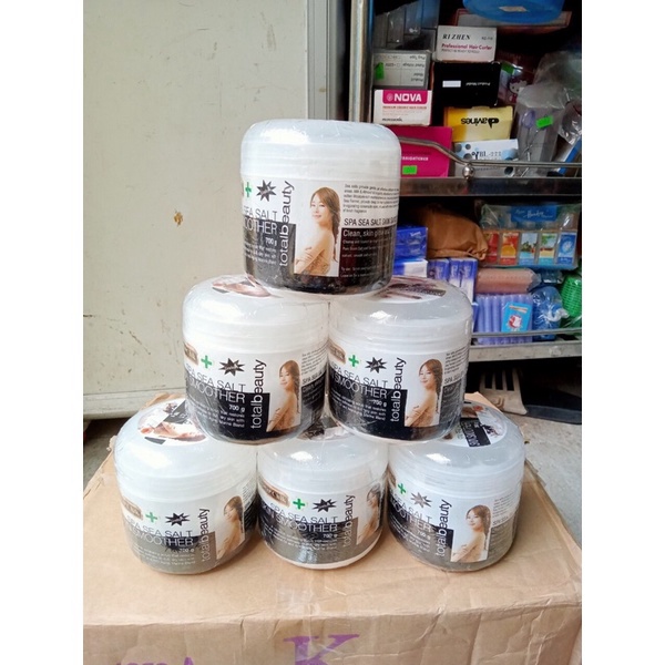Muối Nghệ tắm tẩy tế bào chết Flower Chik Spa Sea Salt Skin Moother