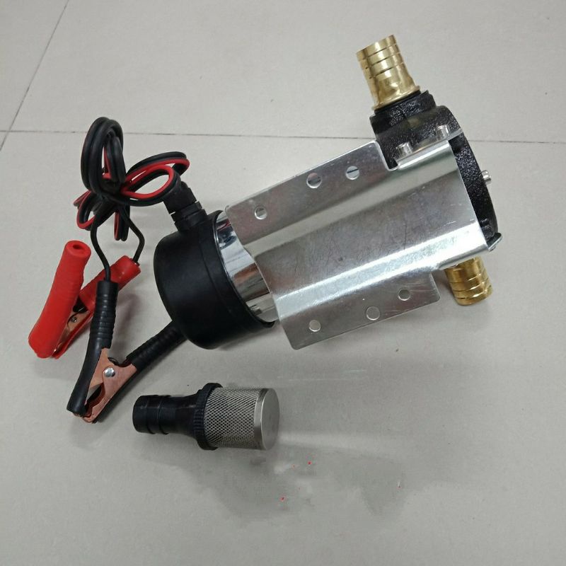 máy bơm dầu diesel và nhớt sử dụng điện 24v.