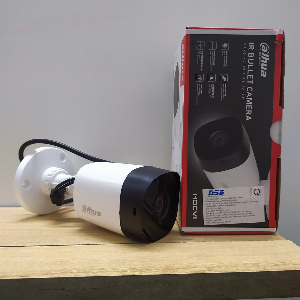 Camera giám sát DAHUA HAC-B1A21P ⚡𝑭𝑹𝑬𝑬 𝑺𝑯𝑰𝑷 ⚡ Full HD, Chống nước, Chống ngược sáng, Hồng ngoại xa - BH 24 Tháng | BigBuy360 - bigbuy360.vn