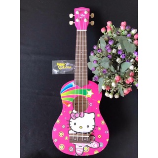 Đàn Ukulele Kitty Hồng 350