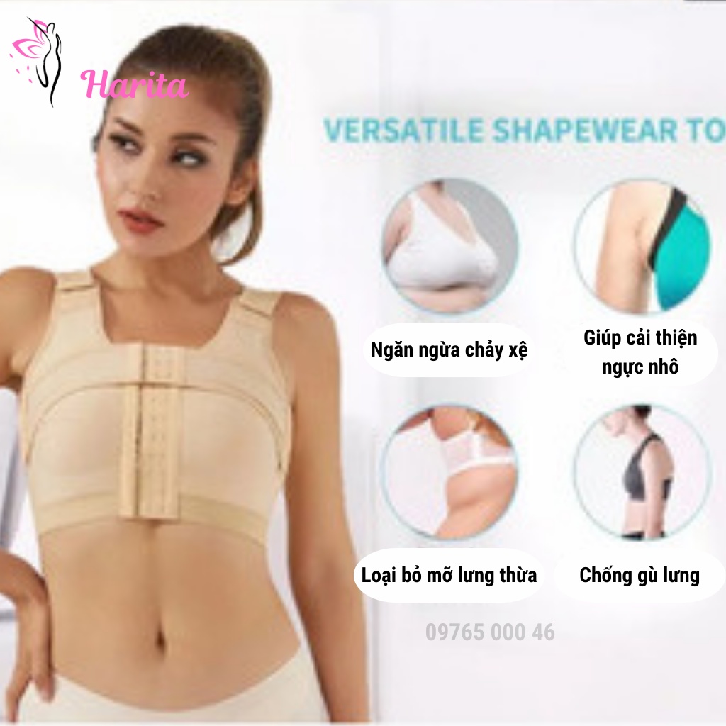 Áo định hình nâng ngực sau phẫu thuật ngực Harita cao cấp xuất Nhật