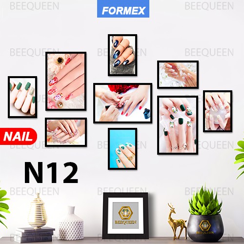 5 Bộ Tranh Nail Đẹp Bán Chạy Nhất - Tranh Gắn Tường Tiện Lợi Không Cần Khoan Đục Tường