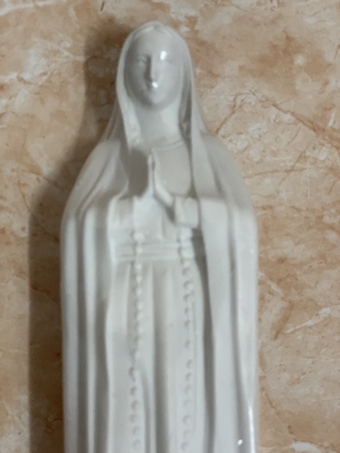 Tượng đức mẹ tà pao cao 30cm