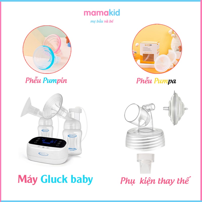 Phễu Hút Sữa Silicon Cho Máy Hút Sữa Gluckbaby