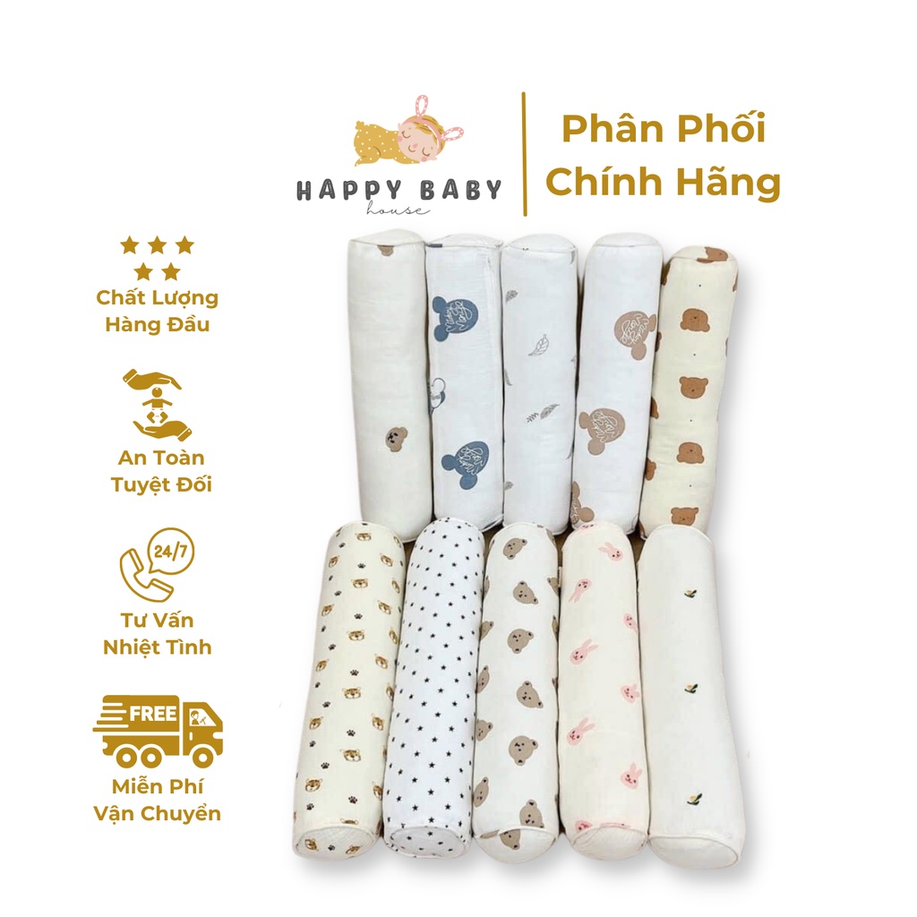 Gối Ôm Muslin Mochee Cho Bé