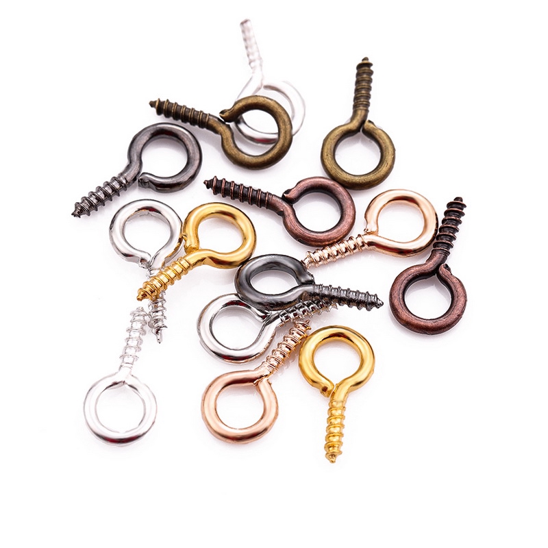 200 Ghim cài mắt mini 7 màu hỗn tùy chọn DIY
