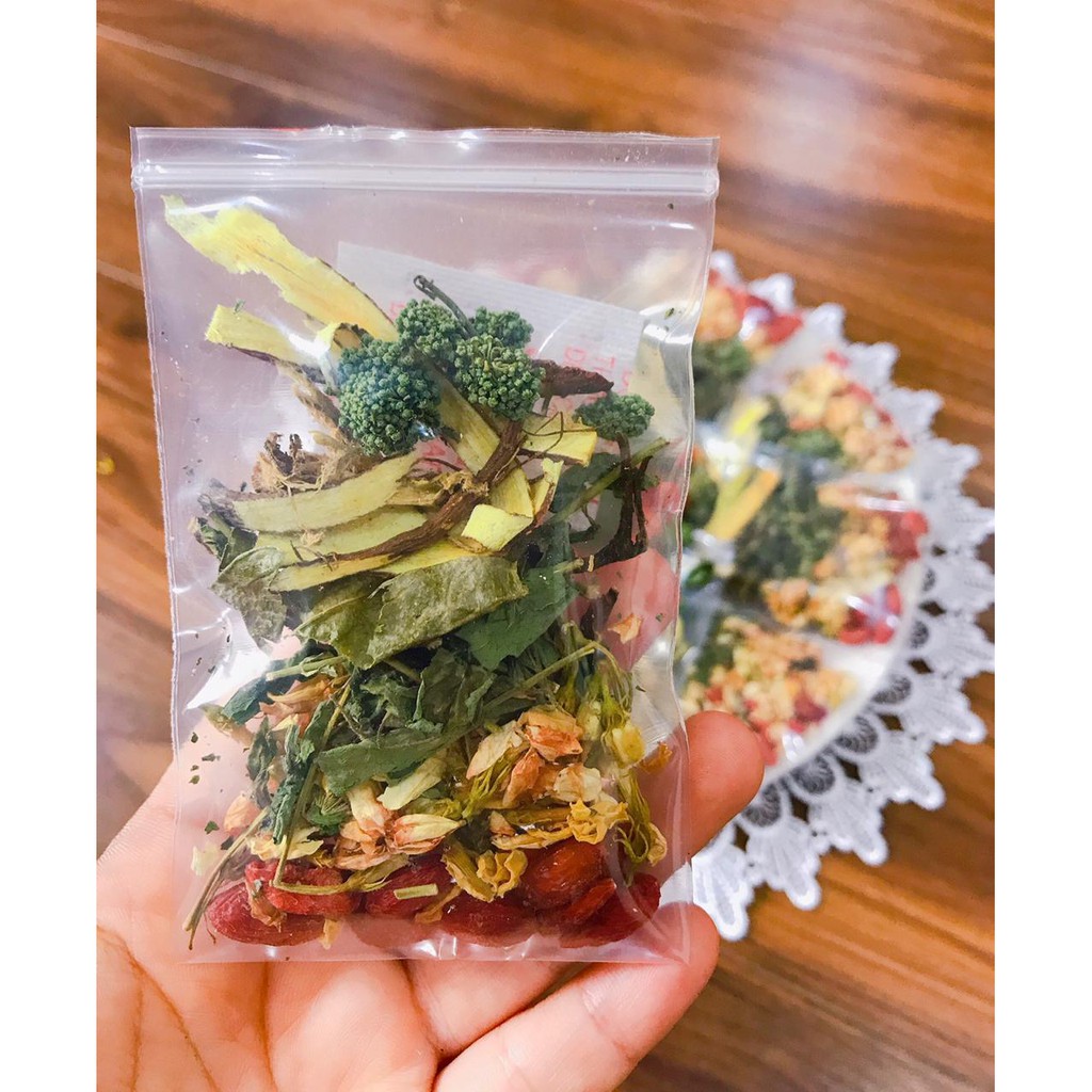 TRÀ NỤ HOA TAM THẤT NGŨ VỊ(Mát gan-giúp ngủ sâu hơn) | BigBuy360 - bigbuy360.vn