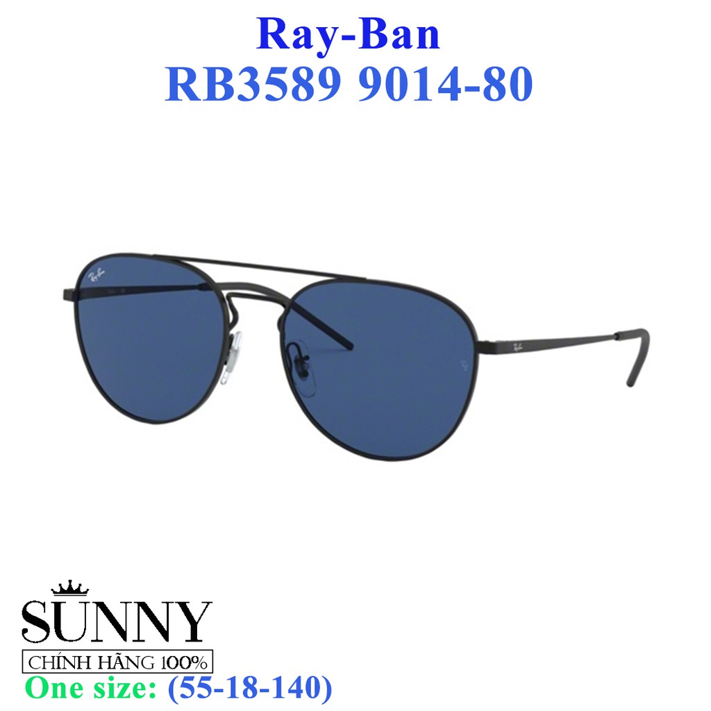RB3589 - kính mát nam nữ Rayban chính hãng, bảo hành toàn quốc, có kèm tem chống hàng giả của bộ công an