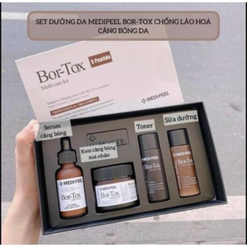 Bộ Dưỡng Căng Bóng Da Medi-Peel Bor-Tox