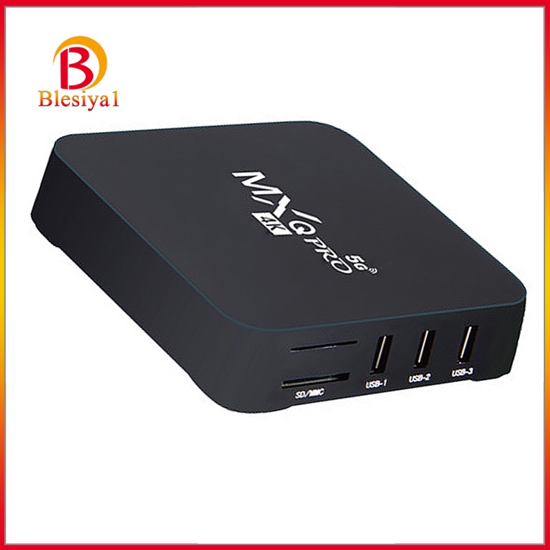 (Blesiya1) Máy Phát Media Player Wifi Thông Minh-Tv Quad-Core 4k Hd 3d 5ghz