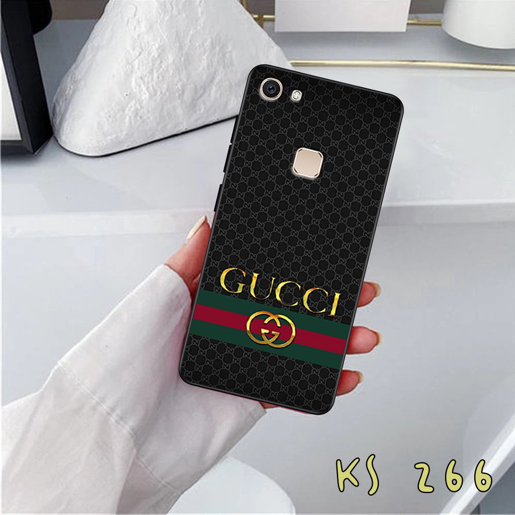 Ốp lưng Vivo V7 - Vivo V7 Plus - Vivo V5 - Vivo 5 Plus - Ốp in hình GÜÇÇÏ - lưng nhám viền TPU cao cấp