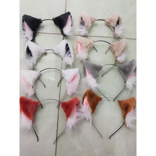 Cài tóc tai mèo handmade