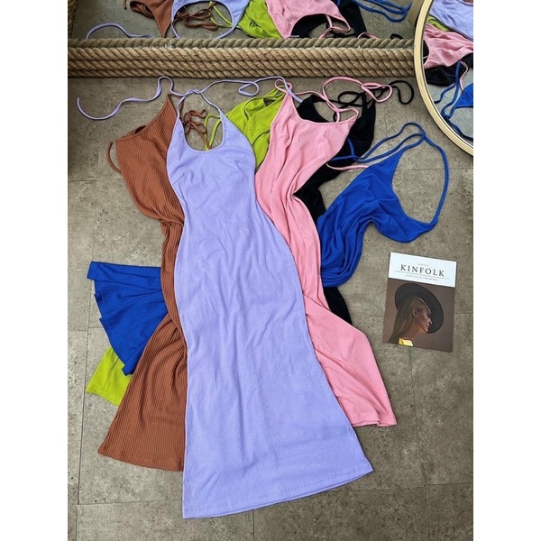 Đầm yếm dài len tăm,siêu phẩm nhé