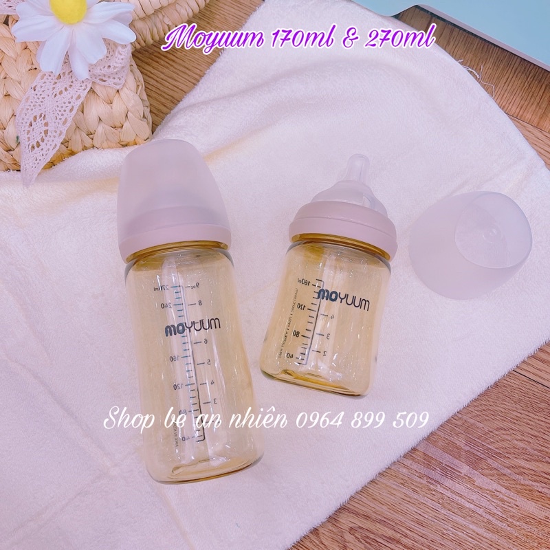 BÌNH SỮA MOYUUM HÀN QUỐC 170ml /270ml [Hàng Chính Hãng]