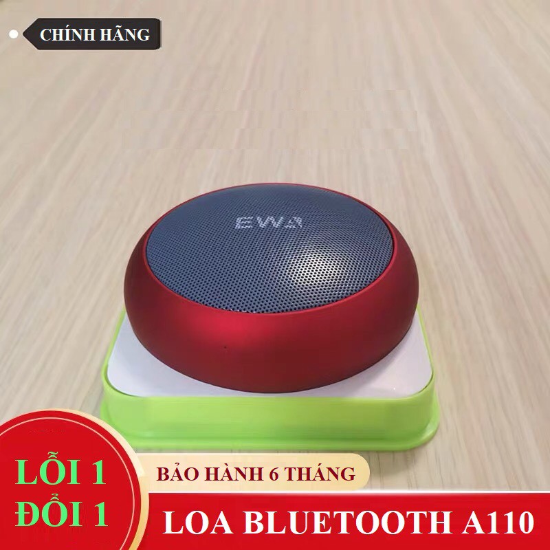 Loa bluetooth EWA A110 - Đàm thoại, FM, Bluetooth, Cổng USB, Cổng thẻ SD, TF