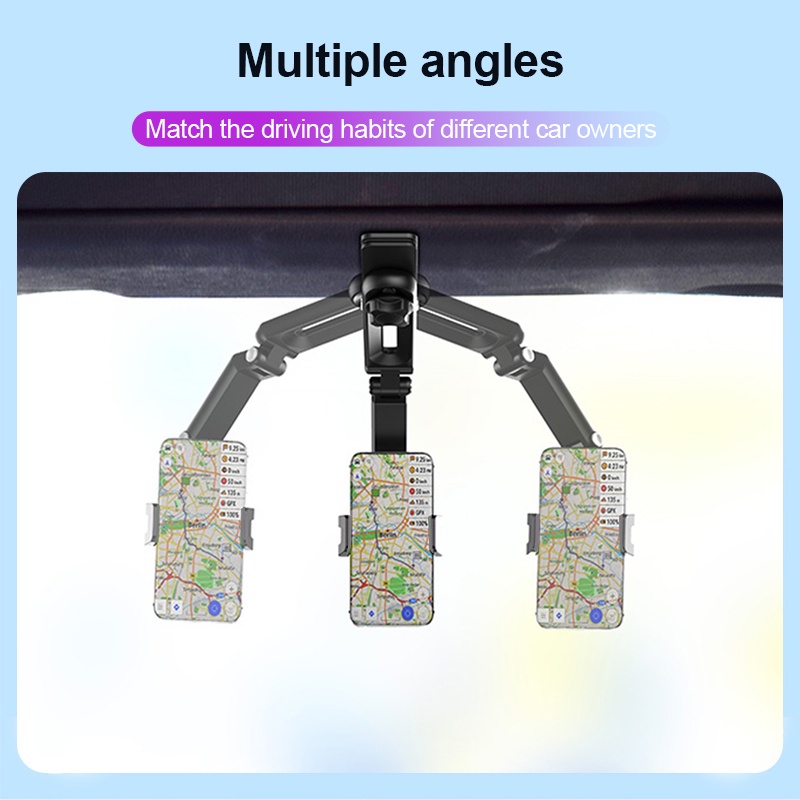 Giá Đỡ Điện Thoại 4-7 Inch Gắn Kính Chắn Gió Xe Hơi Tiện Dụng