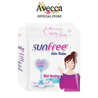 Băng Vệ Sinh Siêu Thấm Sunfree NPK Gói 8 Miếng (24cm)