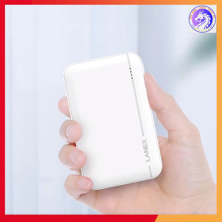 Pin Dự Phòng Chính Hãng Cao Cấp 2 Cổng Lanex N19 5000 MAH - Sạc Tương Thích Nhiều Thiết Bị