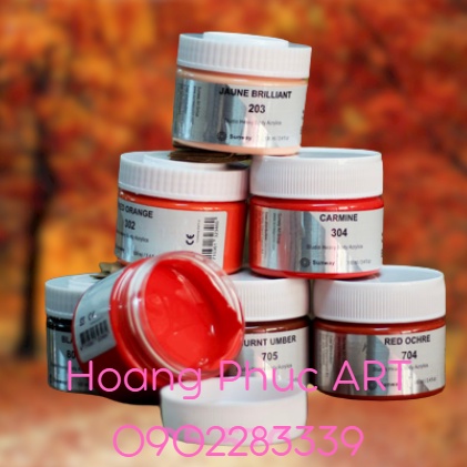 Màu Acrylic 100ml chính hãng SUNWAY