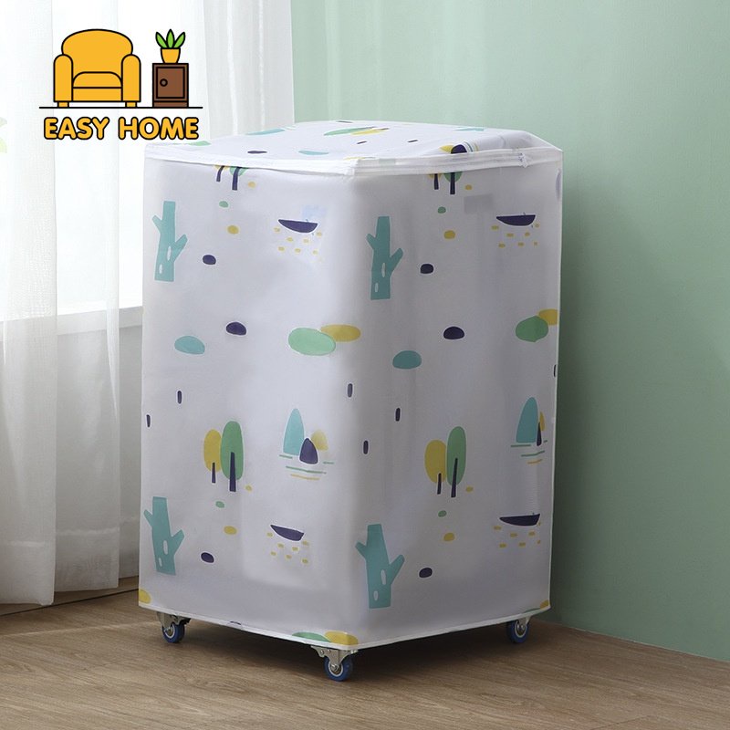 Tấm Che Phủ Máy Giặt, Áo Trùm Máy Giặt, Vải Bọc Máy Giặt Cao Cấp Chống Thấm, Chống Bám Bụi