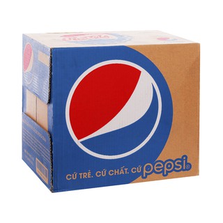 Thùng 12 chai nước ngọt Pepsi Cola 1.5 lít