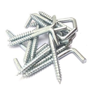 Bộ 10 con vít L móc màn 8mm-10mm kèm nở nhựa