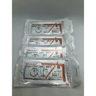 Chỉ thẩm mỹ tự tiêu Monosyn 3/0 [Giá 1 sợi]
