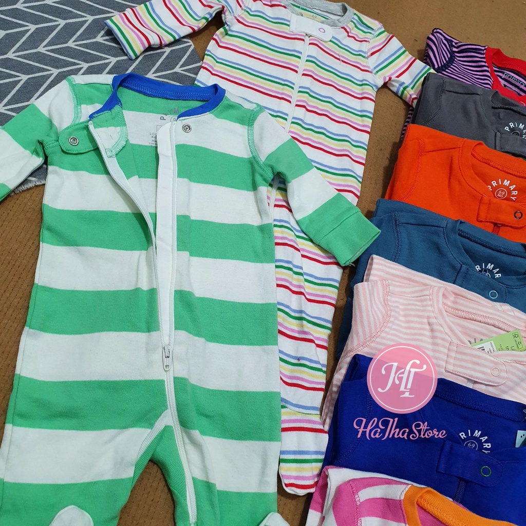 (SIZE 24M) Sleepsuit / Body vớ PRlM4RY phôm ôm 11-13kg