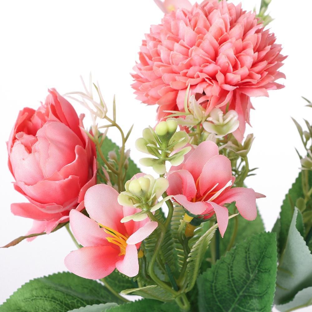 KUNHEV Bó Hoa Cẩm Tú Cầu Giả Trang Trí