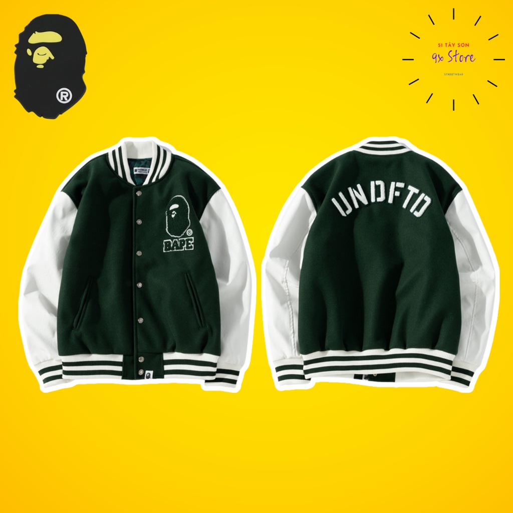Áo Varsity Bape UNDFTD hàng cao cấp ss2024