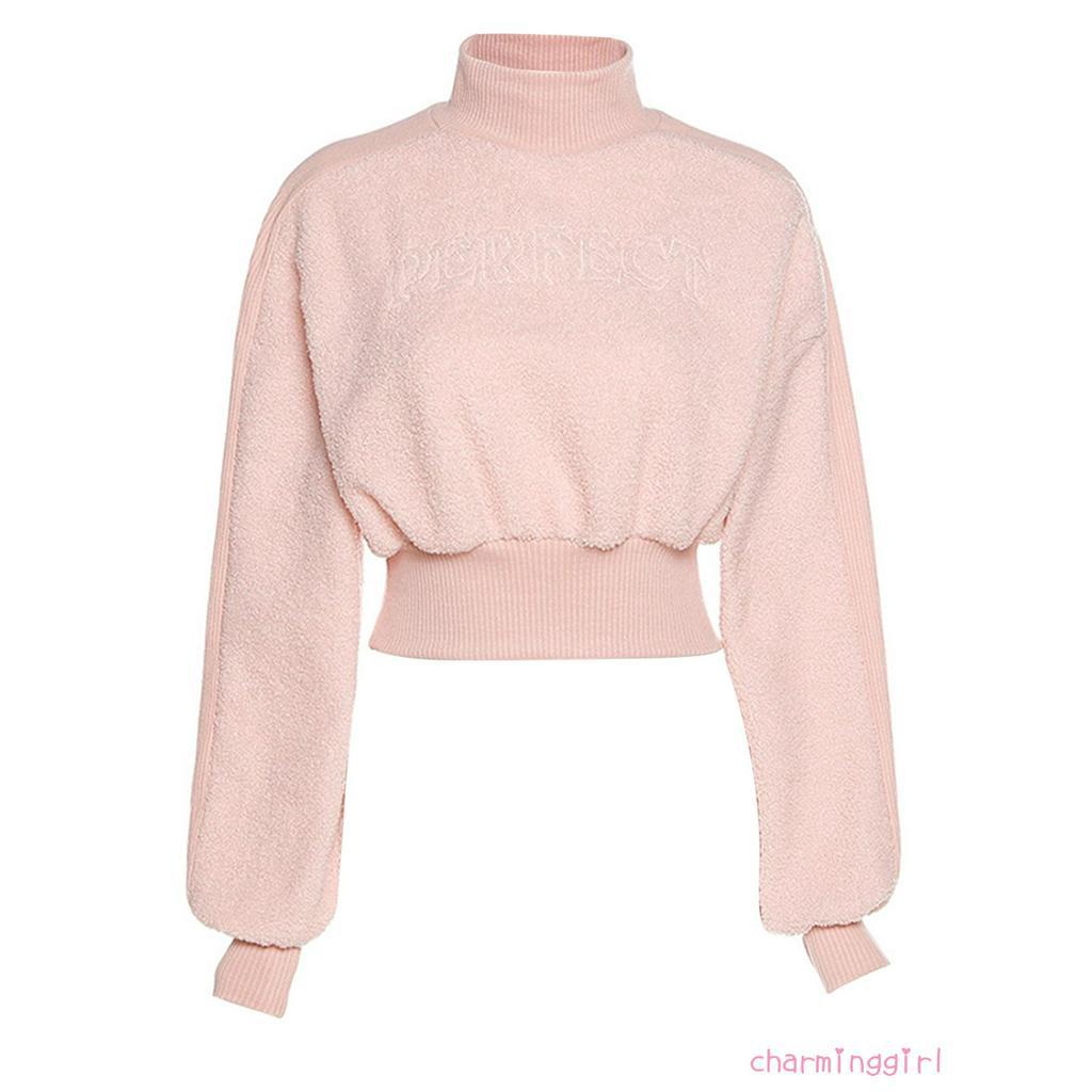 Áo Thun Dài Tay Cổ Lọ In Chữ Cho Người Lớn