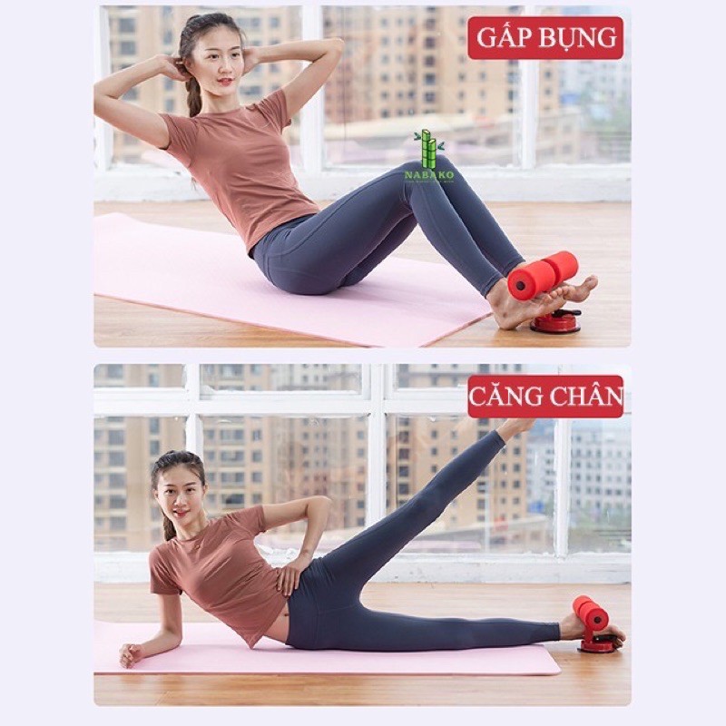 [HÍT CỰC CHẮC] Dụng Cụ Tập Cơ Bụng Đa Năng Gập Bụng Tại Nhà Chữ T Giúp Tập Gym Cho Nam và Nữ