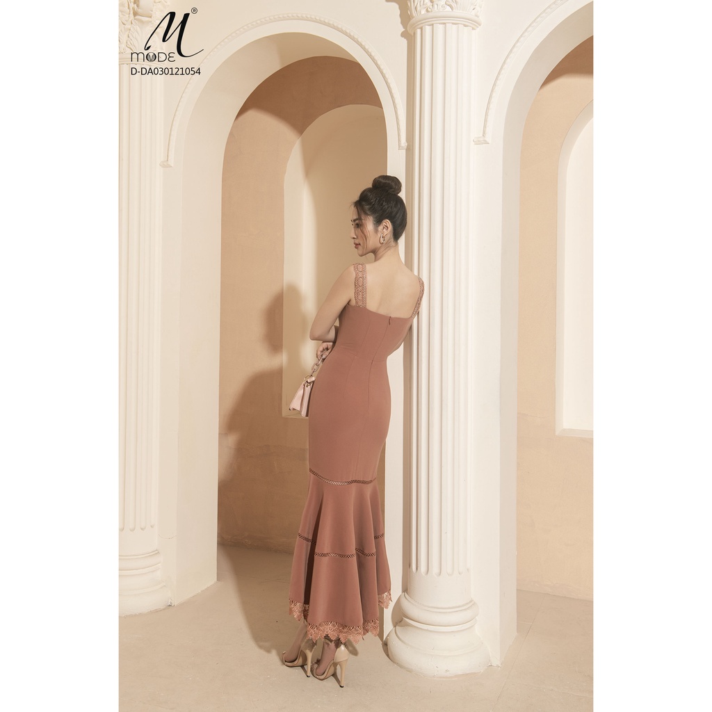 Đầm hai dây đuôi cá MMOutfit D-DA030121054