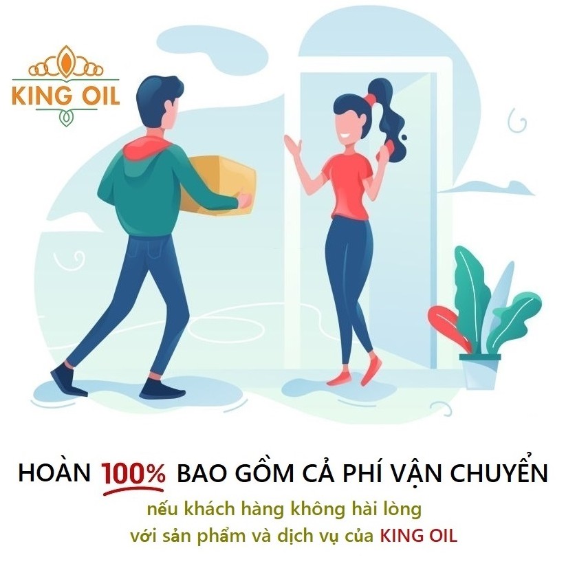 Tinh dầu gỗ Đàn Hương nguyên chất 100% từ thiên nhiên - KingOil