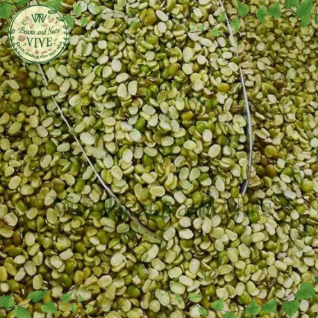 Đậu Xanh cà còn vỏ - túi 1kg hút chân không