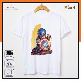(4 MẪU) ÁO THUN MARVEL CHIBI SIÊU CHẤT - PART 2