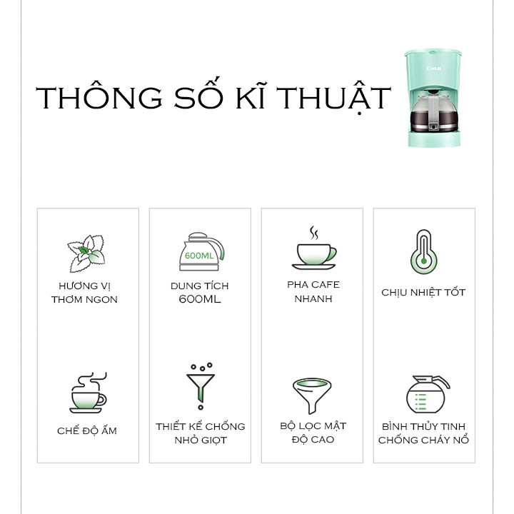 Máy pha cafe trà tự động Donlim thông minh chuyên nghiệp dung tích  600ml  máy pha cà phê và trà mini bền đẹp