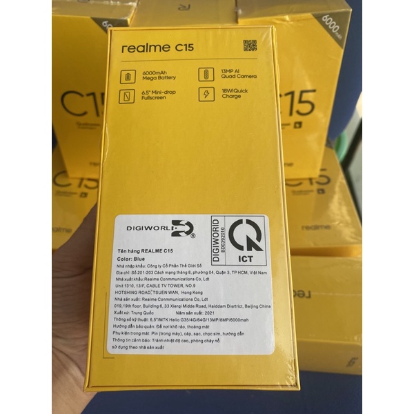 ⚡️[ Chính Hãng ] Điện thoại Realme C15 Nguyên Seal - Mới 100% | BigBuy360 - bigbuy360.vn