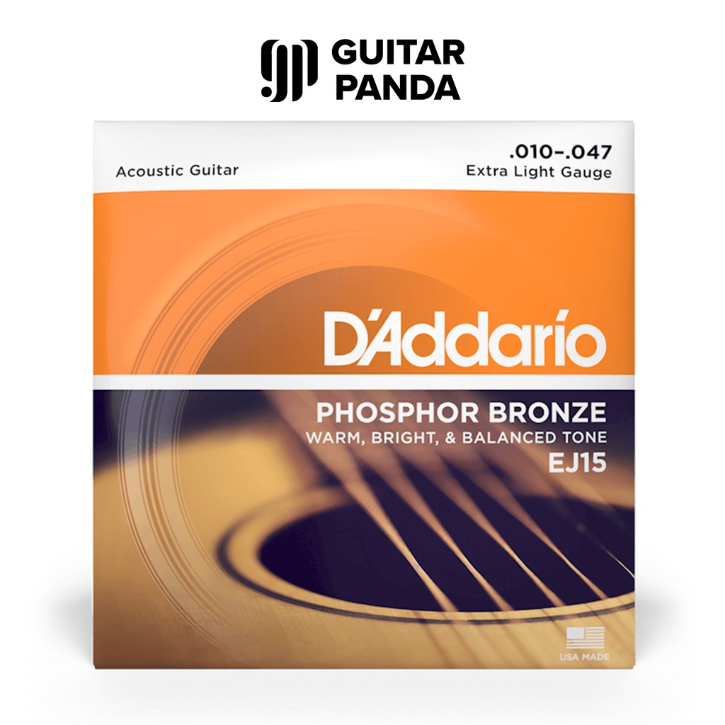 Dây Đàn Guitar Acoustic D'Addario EXP26 EJ15 EZ900 EZ910 EJ16 EJ13 EZ890 EZ920 GUITAR PANDA