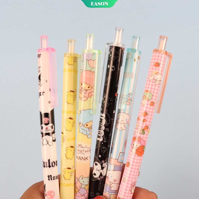 SANRIO 1 Hộp Bút Dạng Nhấn In Họa Tiết Hoạt Hình Cinnamoroll/ Hellokitty Đáng Yêu Sáng Tạo Cho Bé Gái