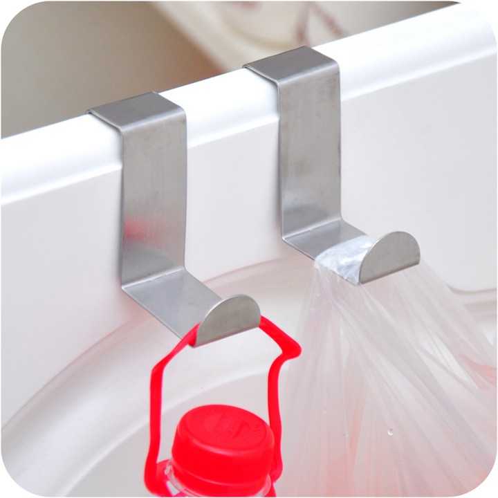 Móc treo đồ hình chữ Z bằng thép không gỉ cài cửa tiện lợi (MCZ08)