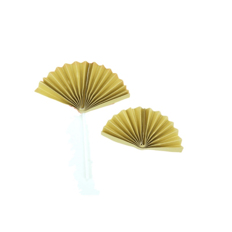 10 set 2 quạt trang trí bánh kem