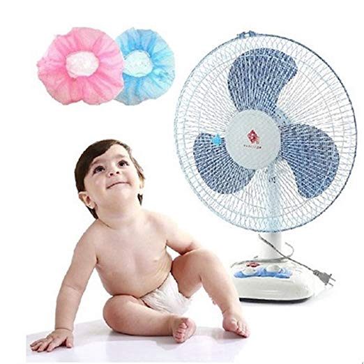 Baby Kids Home Fan Safety Protection Cover Nylon