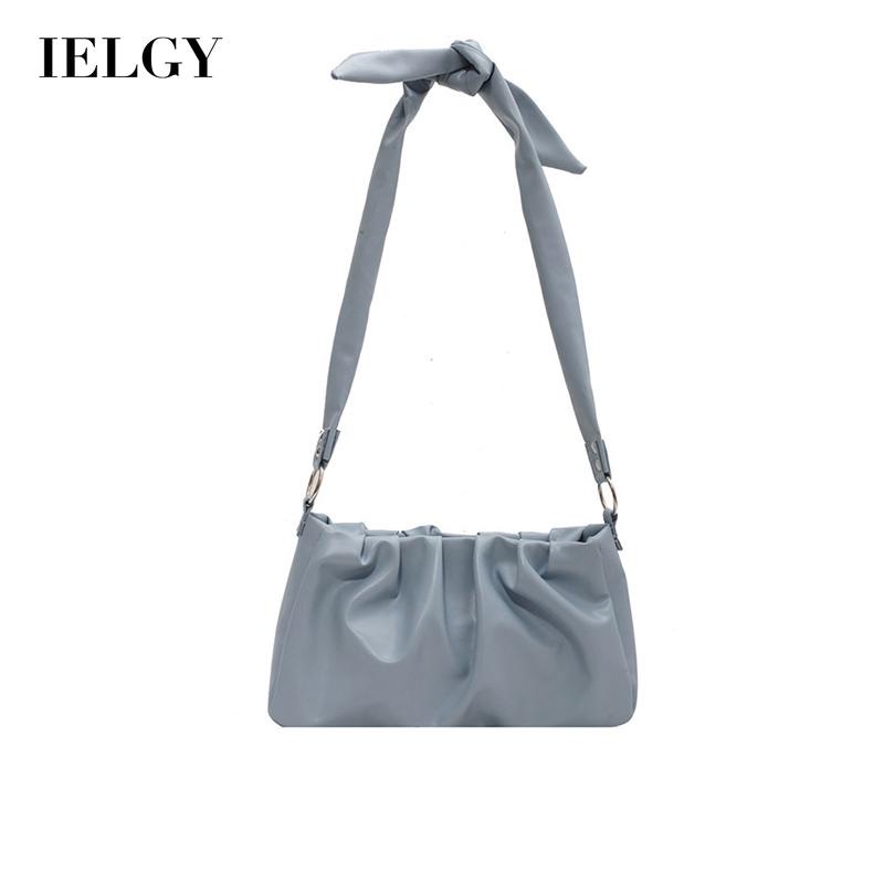 Túi đeo vai IELGY dáng vuông nhỏ màu sắc ngọt ngào phong cách phương tây thời trang mùa hè cho nữ