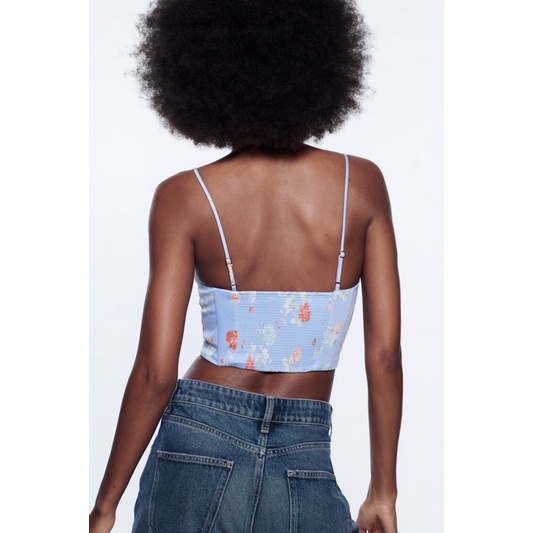 ÁO 2 DÂY CÚP NGỰC ZARA