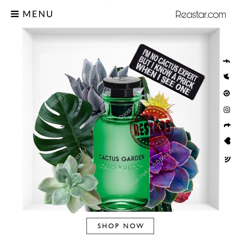 Nước hoa chính hãng Lv Cactus Garden Test 5ml/10ml/20ml | Thế Giới Skin Care